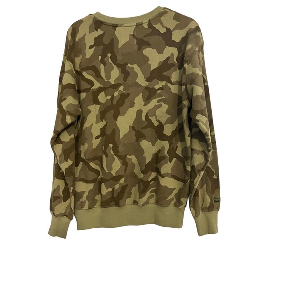Billabong Women’s After Surf Green Camo Sweatshirt New Without Tags Size Small - Picture 3 of 11